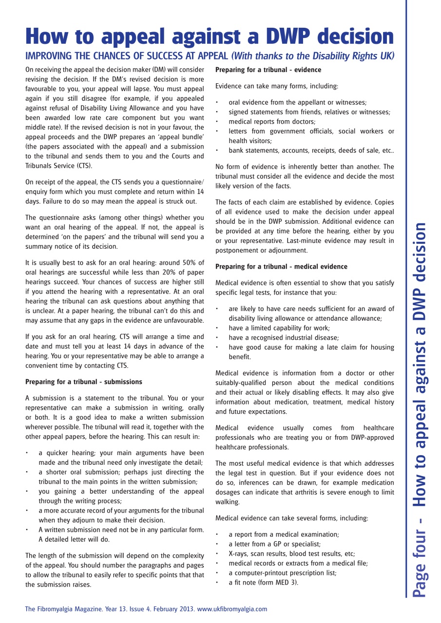 Fibromyalgia Magazine Preview Pages