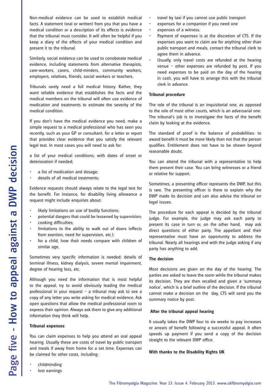 Fibromyalgia Magazine Preview Pages