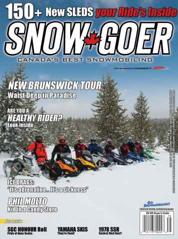 Snow Goer Canada issue Buyer's Guide 2013