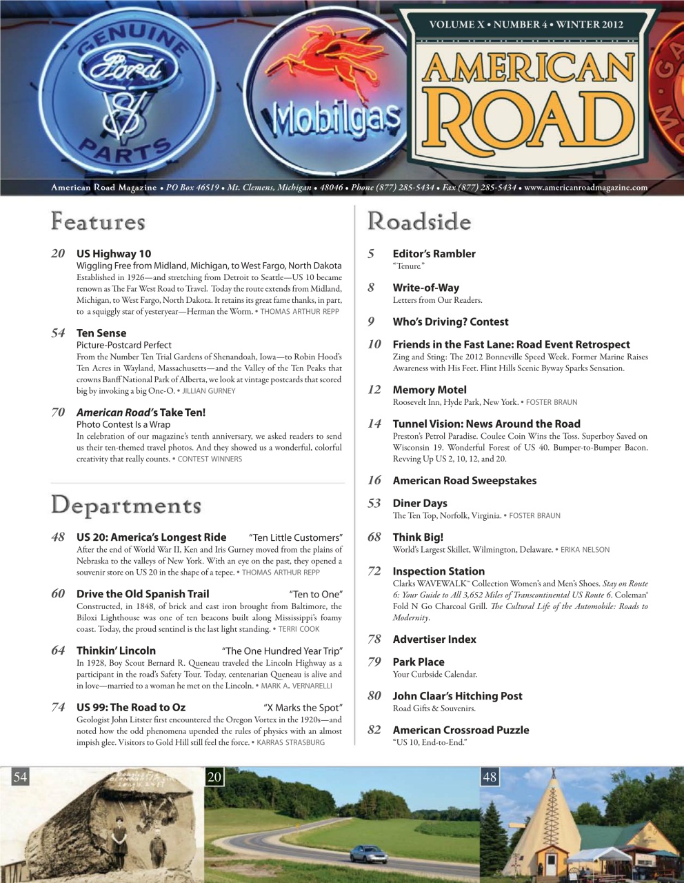 American Road Preview Pages