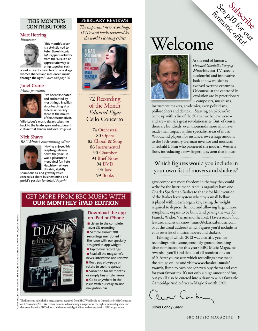 BBC Music Magazine Preview Pages