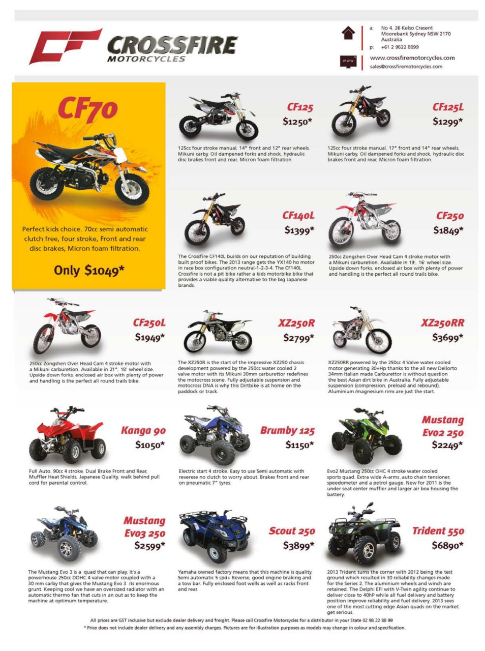 JUST BIKES Preview Pages