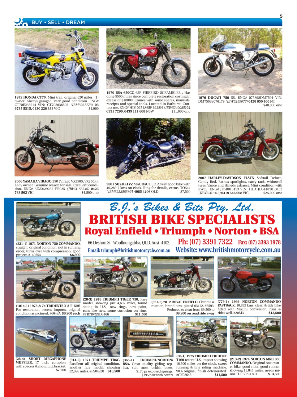 JUST BIKES Preview Pages