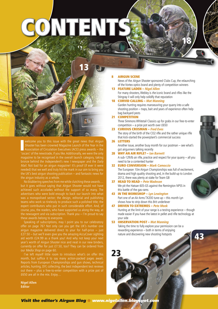 Airgun Shooter Preview Pages