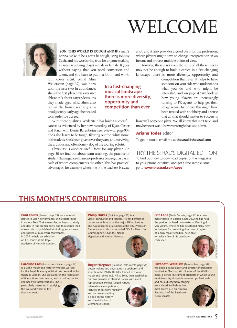 The Strad Preview Pages