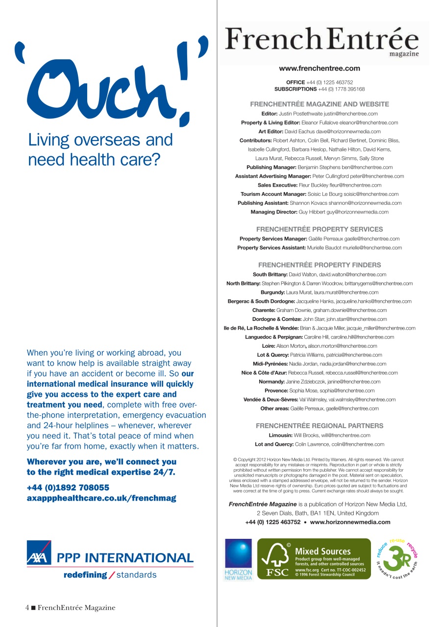 French Property News Preview Pages