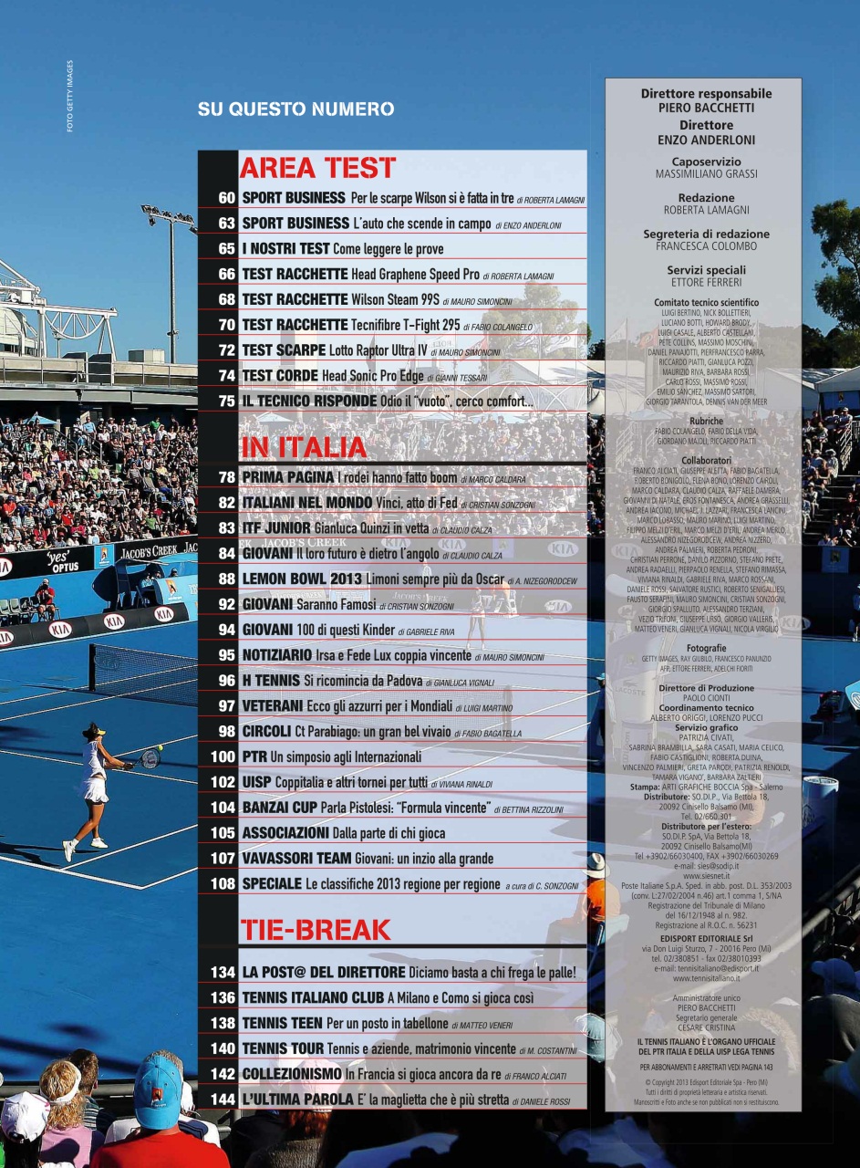 Il Tennis Italiano Preview Pages