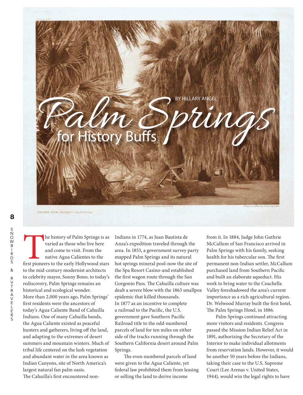 Snowbirds & RV Travelers Preview Pages