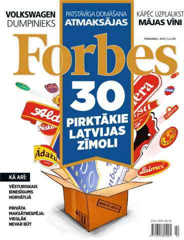 Forbes Latvia issue Forbes #33 02'13