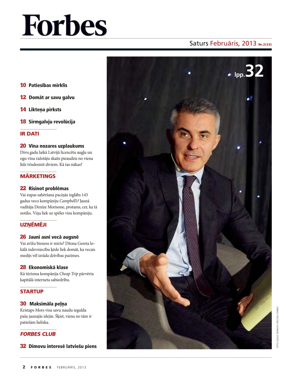 Forbes Latvia Preview Pages