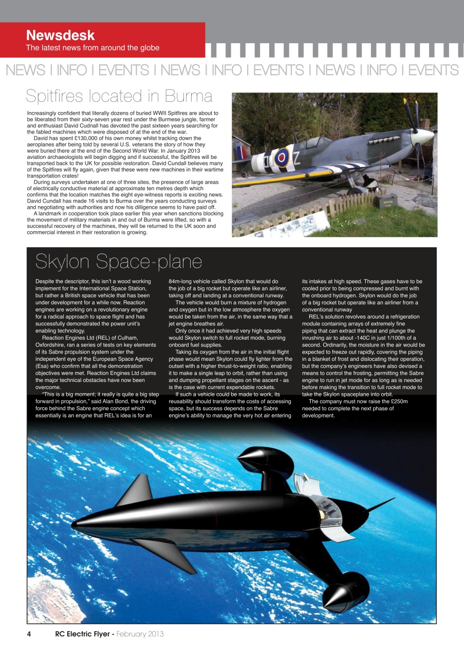 RC Electric Flyer Preview Pages