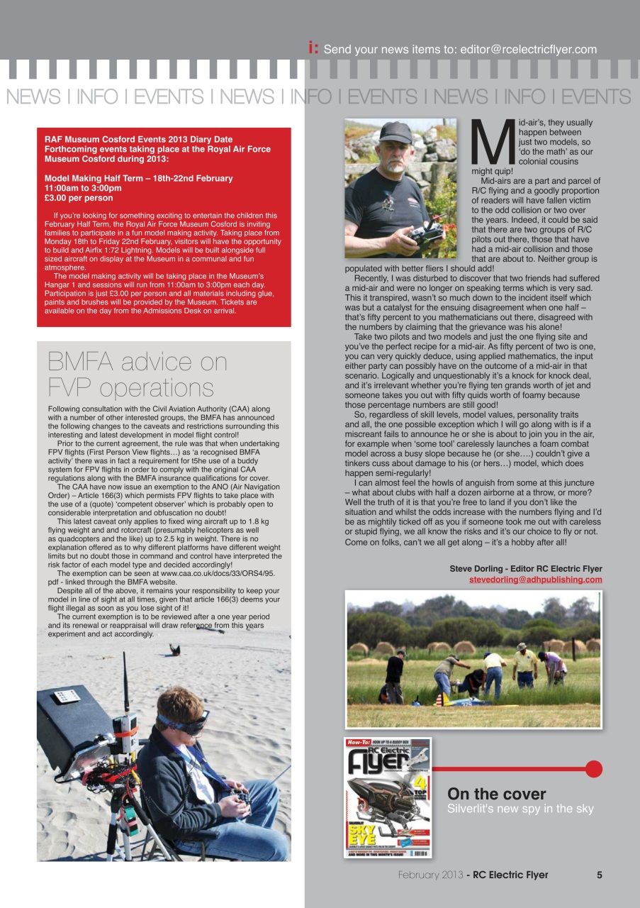 RC Electric Flyer Preview Pages