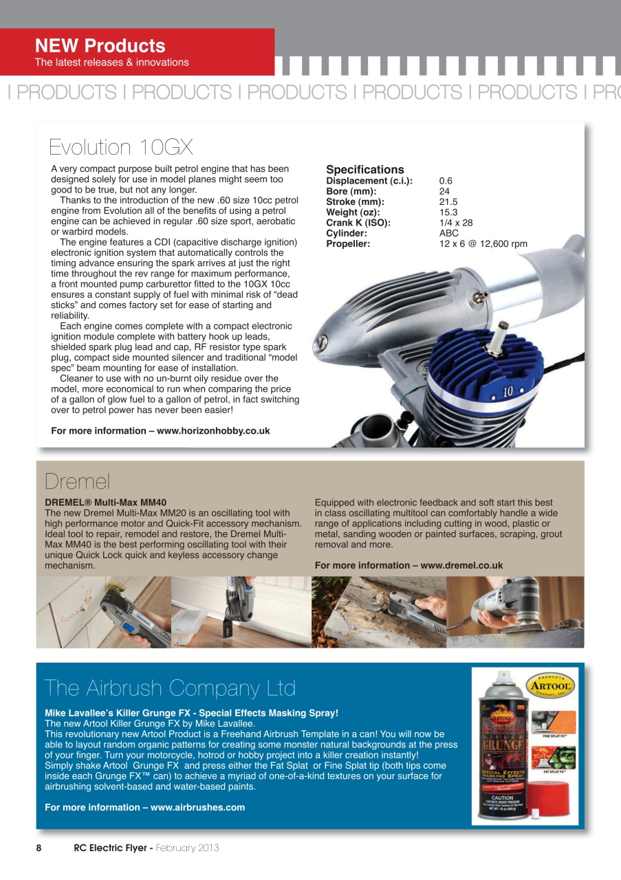 RC Electric Flyer Preview Pages