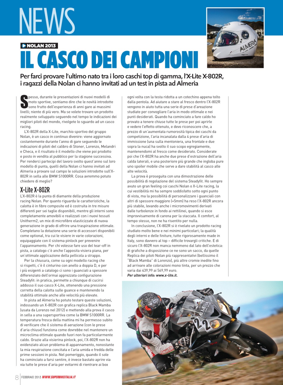 Superbike Italia Preview Pages