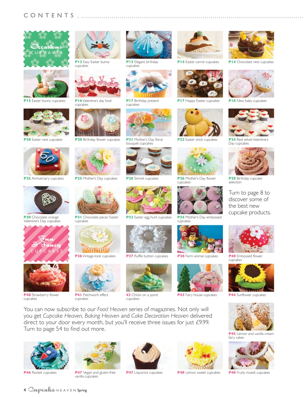 Cupcake Heaven Preview Pages