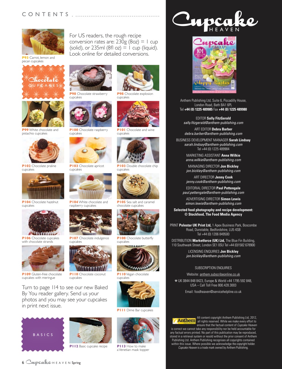 Cupcake Heaven Preview Pages