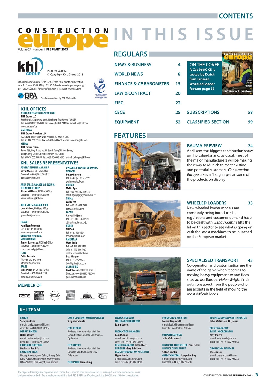 Construction Europe Preview Pages