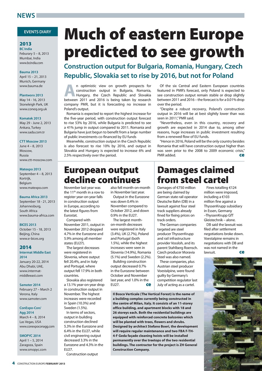 Construction Europe Preview Pages