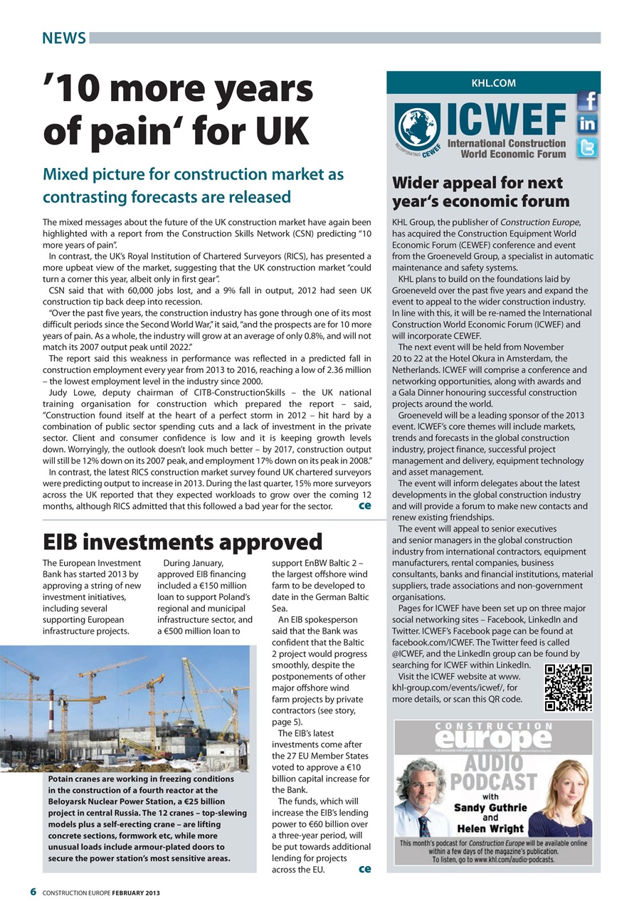 Construction Europe Preview Pages