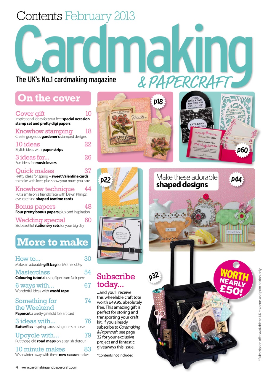 Cardmaking & Papercraft Preview Pages