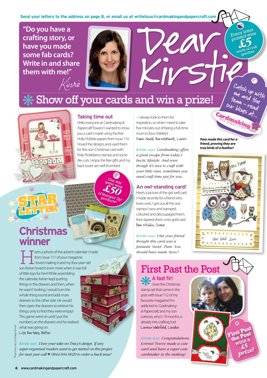 Cardmaking & Papercraft Preview Pages