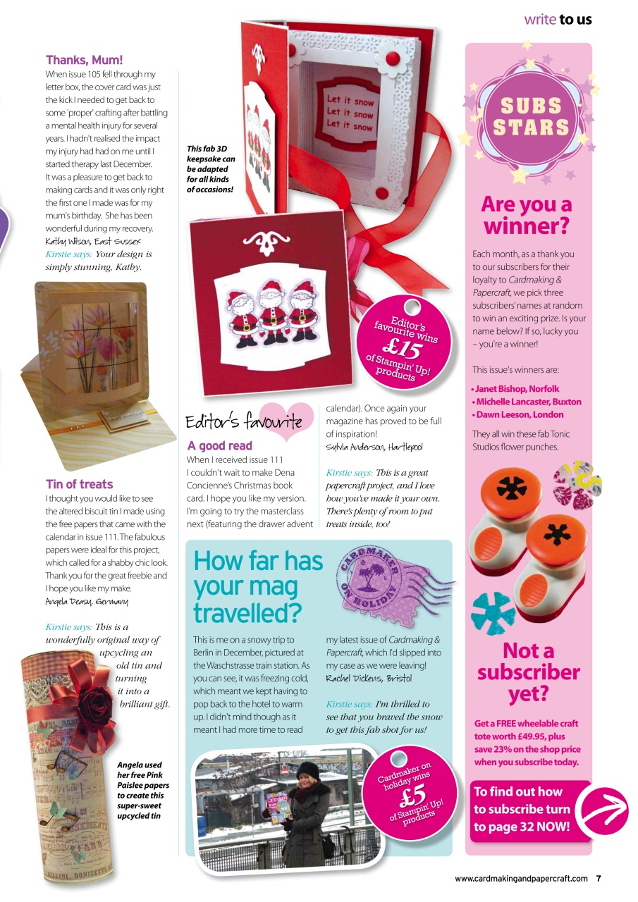 Cardmaking & Papercraft Preview Pages