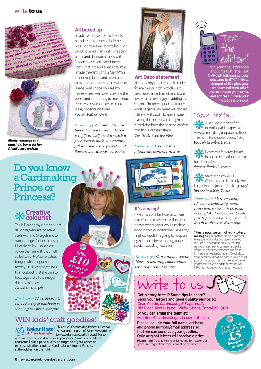 Cardmaking & Papercraft Preview Pages