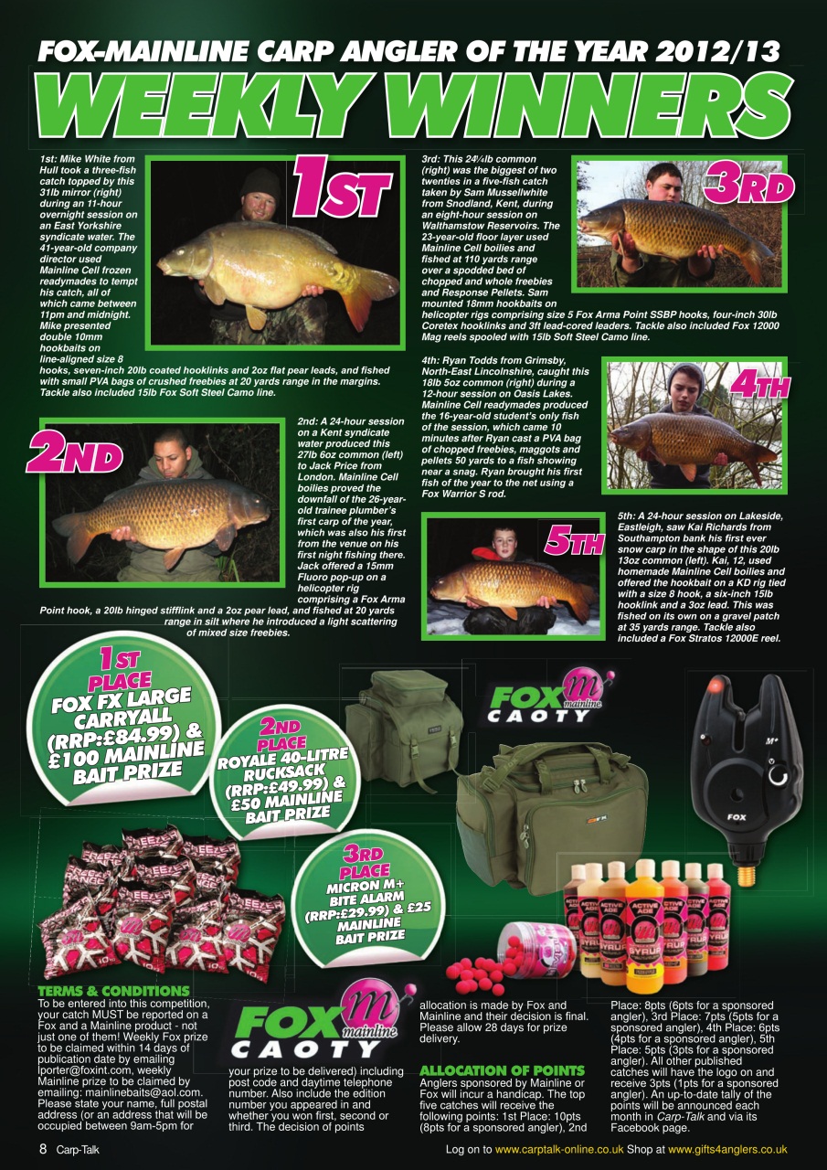 Carp-Talk Preview Pages