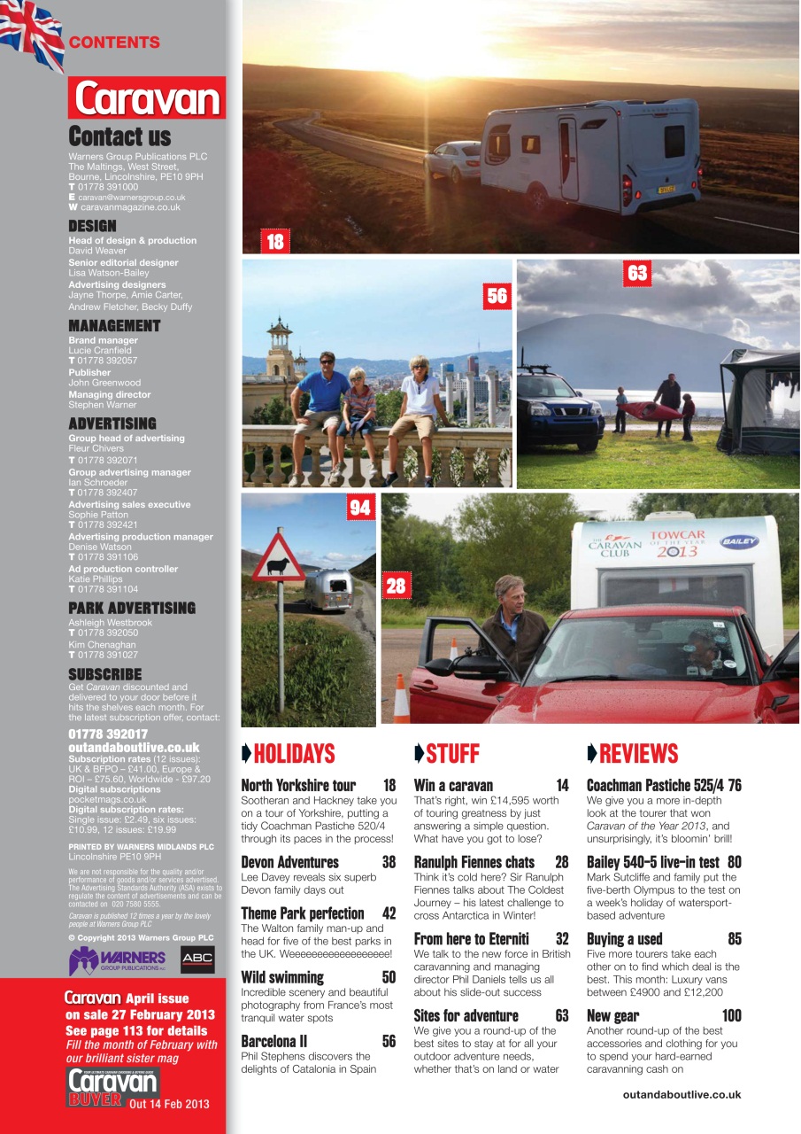 Caravan Magazine Preview Pages