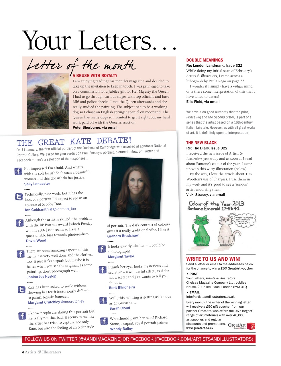 Artists & Illustrators Preview Pages