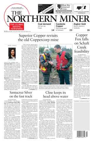 The Northern Miner issue Vol. 98 No. 48