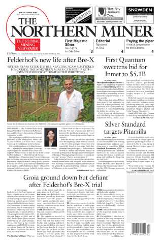 The Northern Miner issue Vol. 98 No. 46