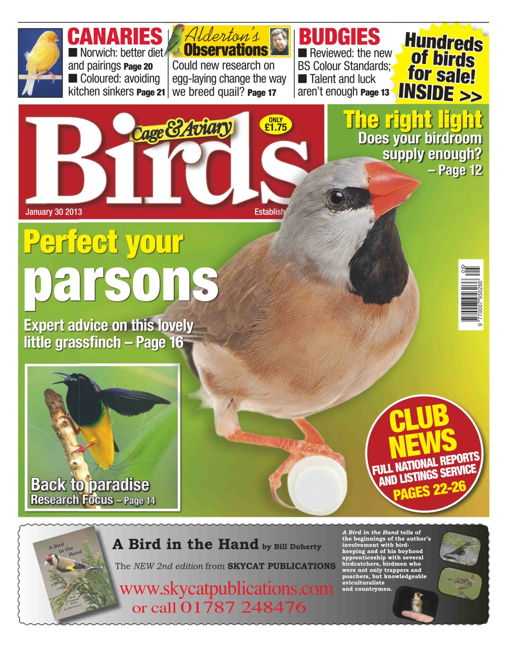 Cage & Aviary Birds Preview Pages