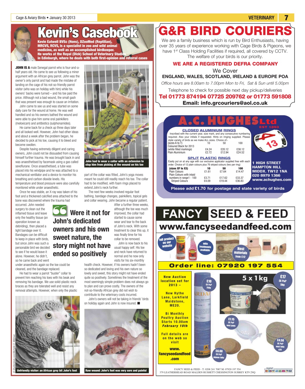 Cage & Aviary Birds Preview Pages