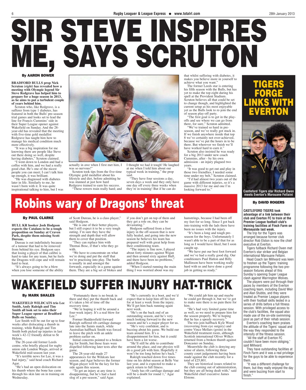 League Express Preview Pages