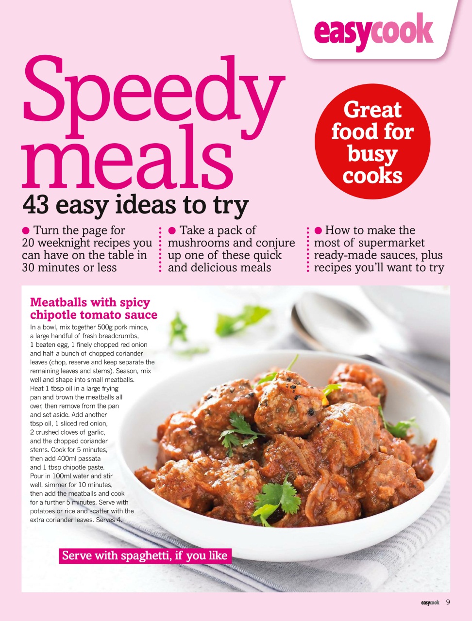 Easy Cook Magazine Preview Pages