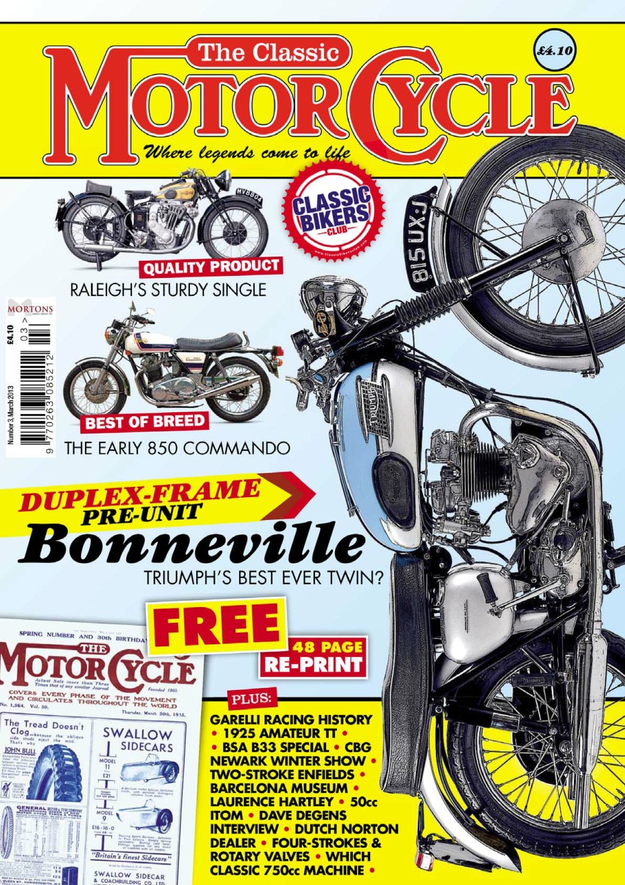 The Classic MotorCycle Preview Pages