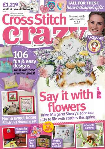Cross Stitch Crazy issue March 2013