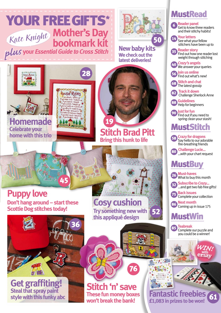 Cross Stitch Crazy Preview Pages