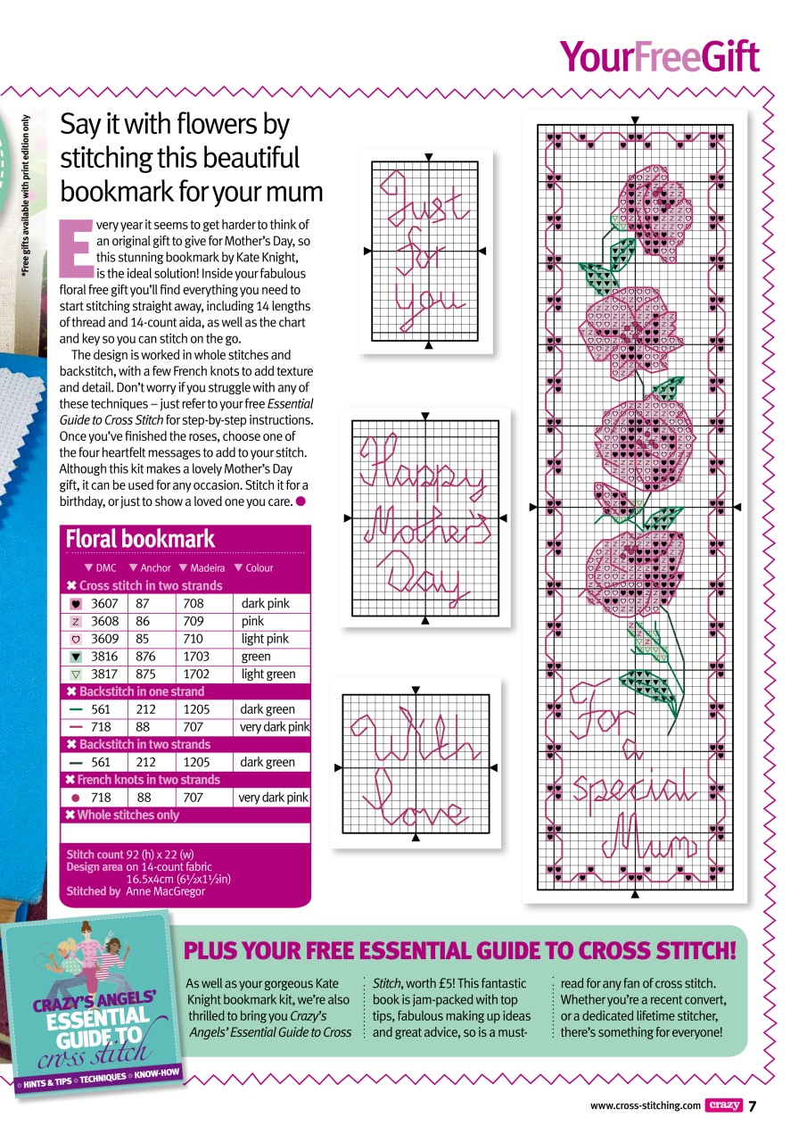 Cross Stitch Crazy Preview Pages