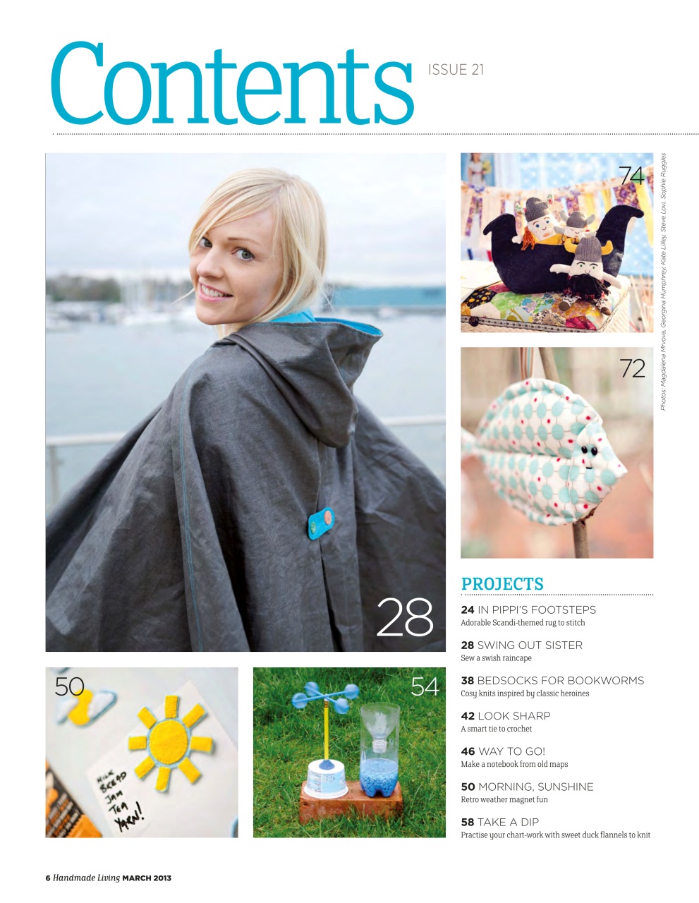 Handmade Living Preview Pages