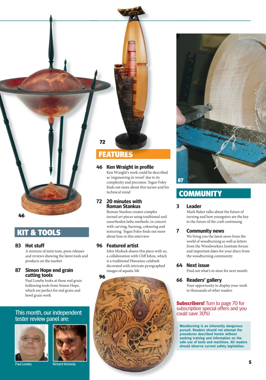 Woodturning Preview Pages