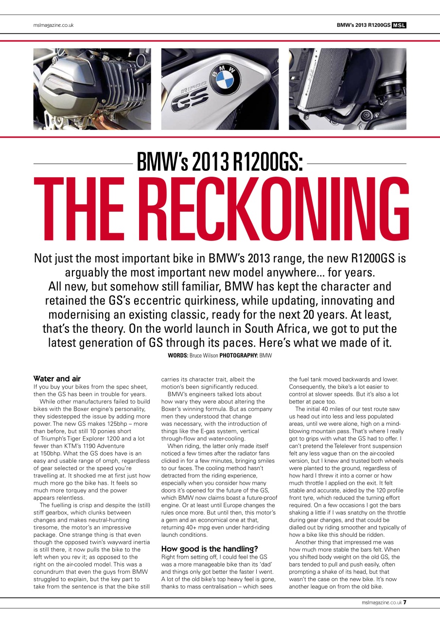 Motorcycle Sport & Leisure Preview Pages