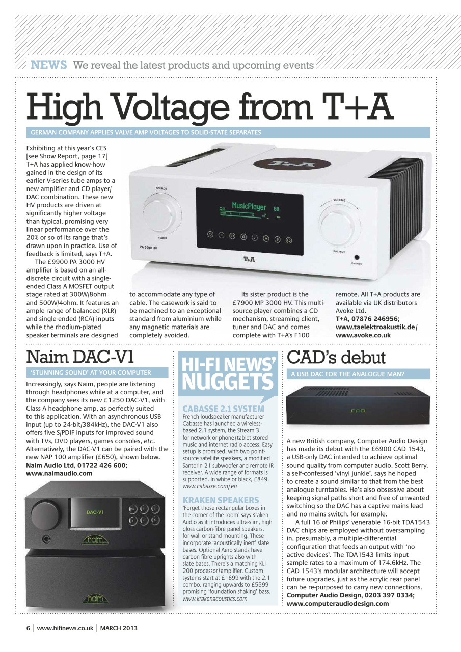 Hi-Fi News Preview Pages