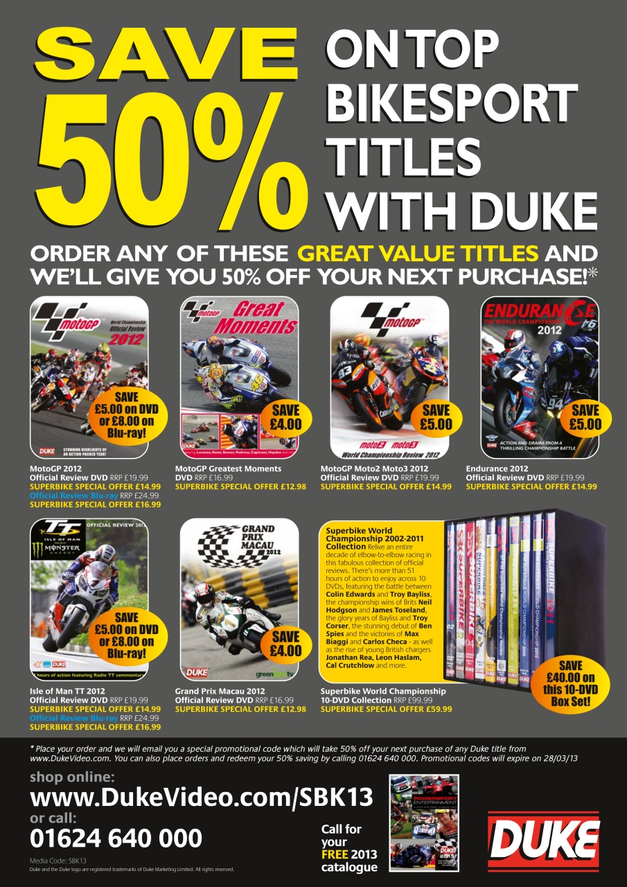 Superbike Magazine Preview Pages