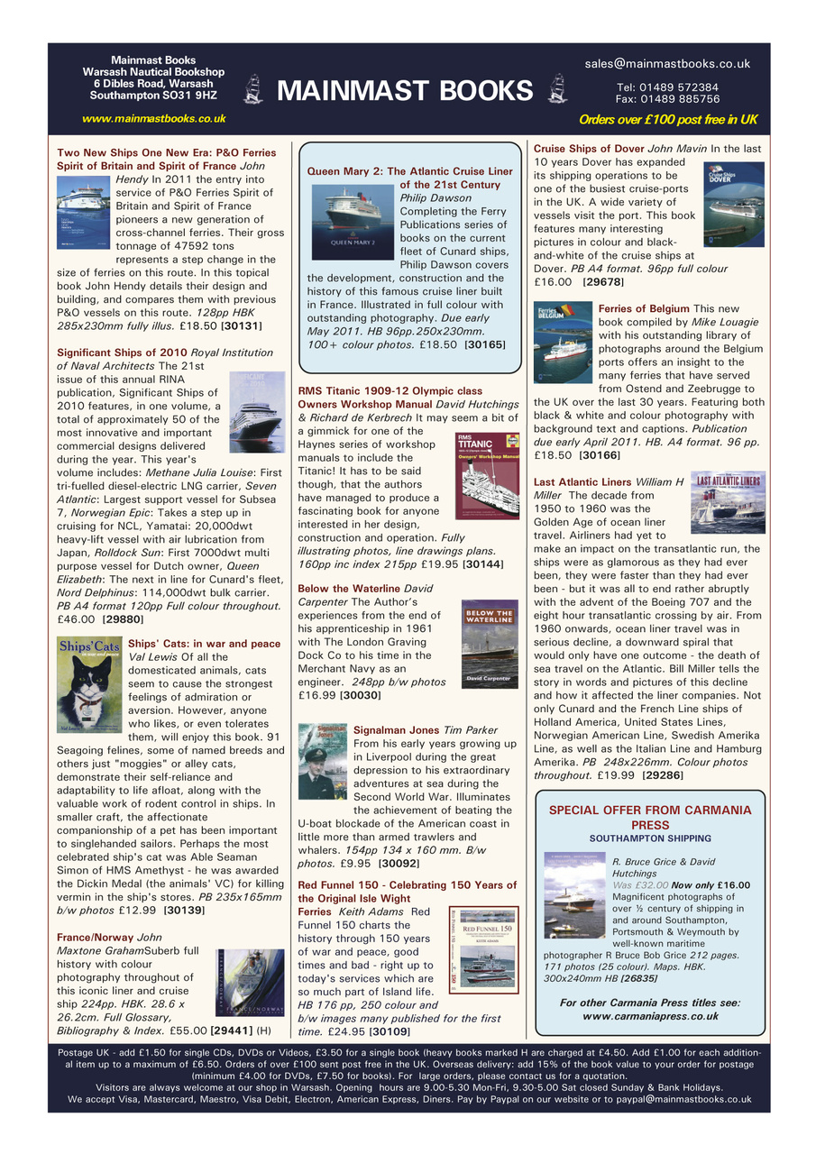 Ships Monthly Preview Pages