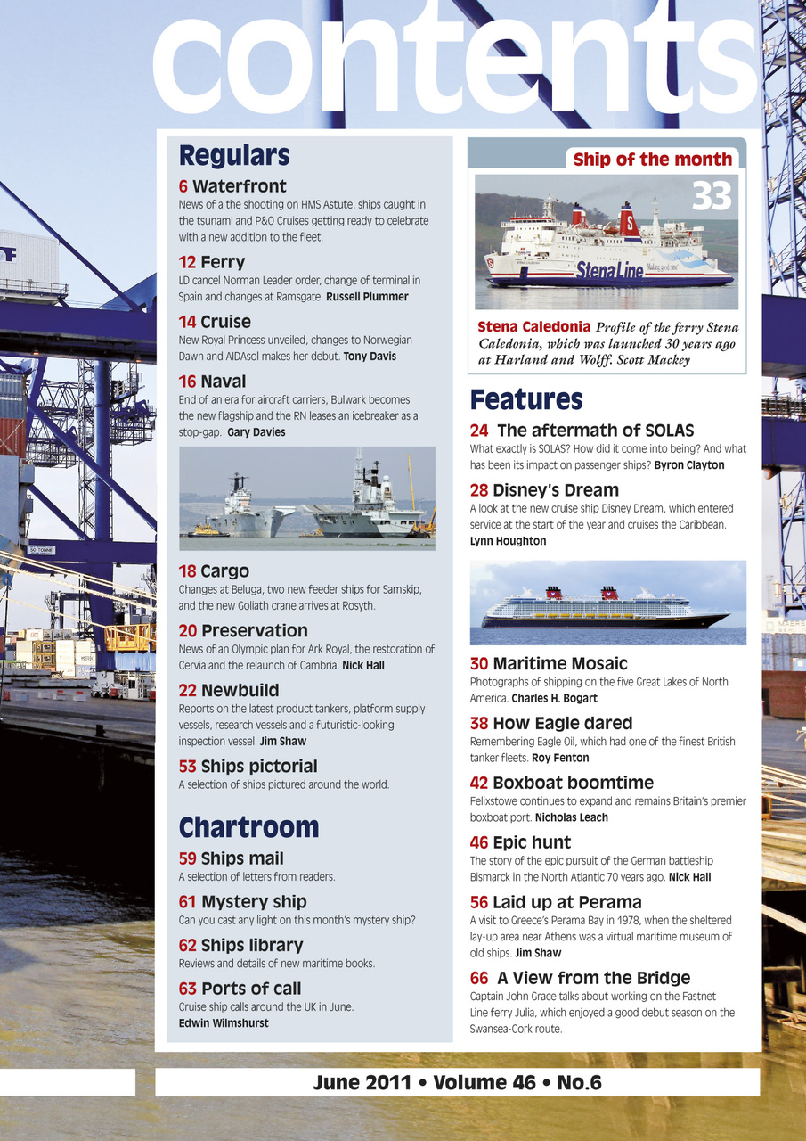 Ships Monthly Preview Pages