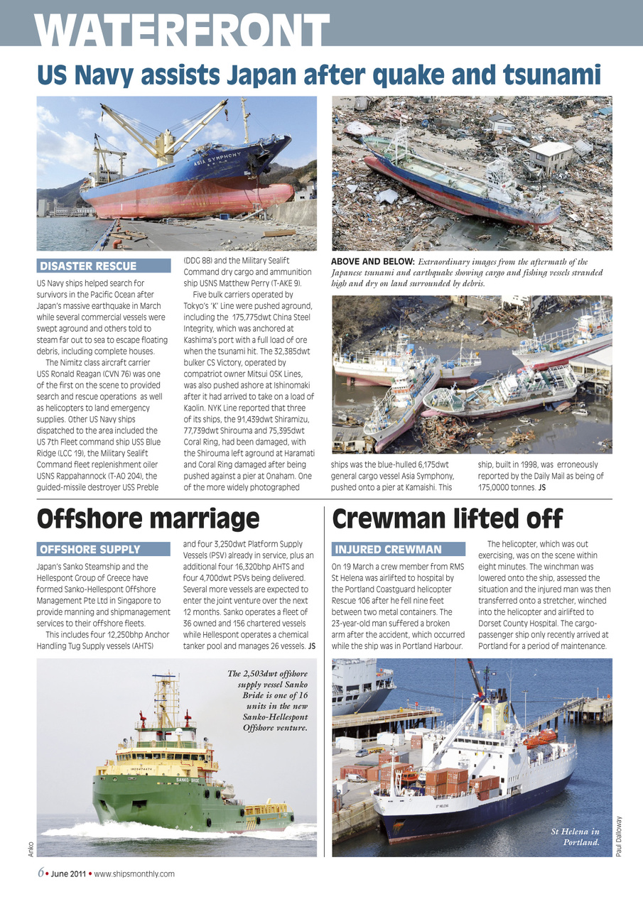 Ships Monthly Preview Pages