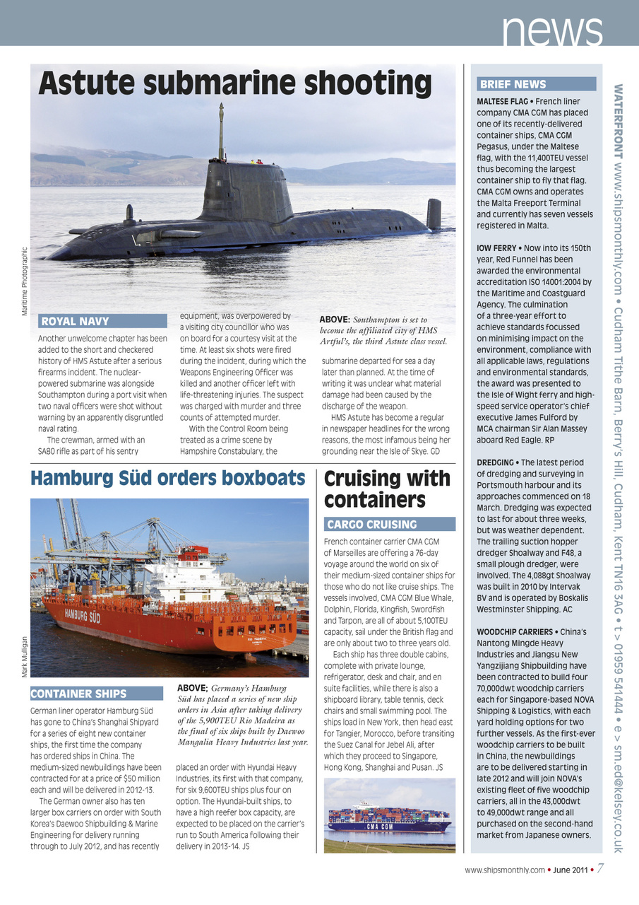 Ships Monthly Preview Pages