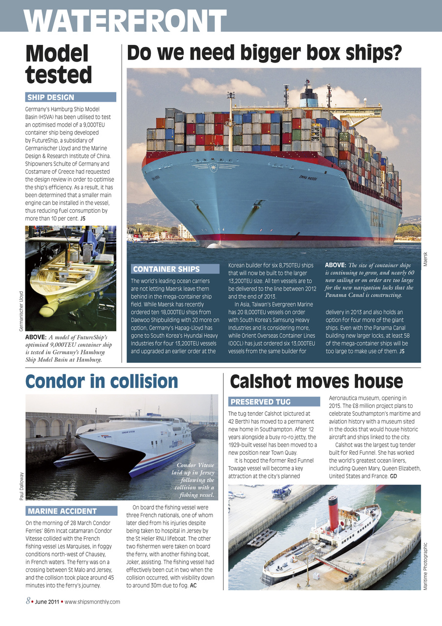 Ships Monthly Preview Pages